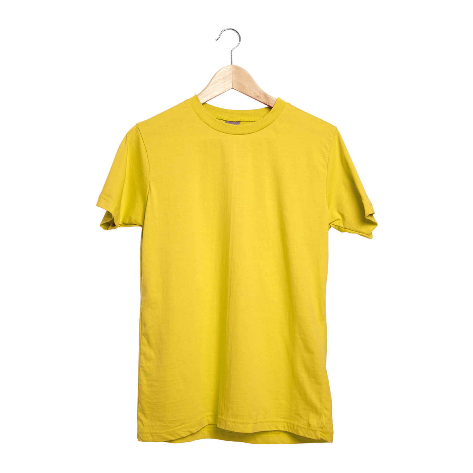 GARDENYA SARI XL SIFIR YAKA TİŞÖRT