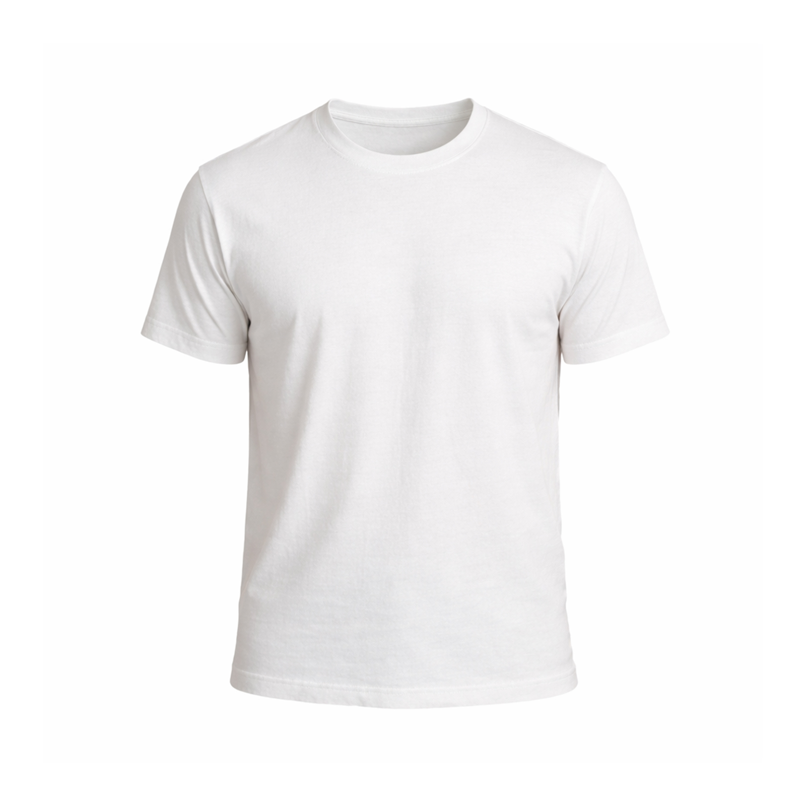 NERGİS BEYAZ SIFIR YAKA TİŞÖRT M