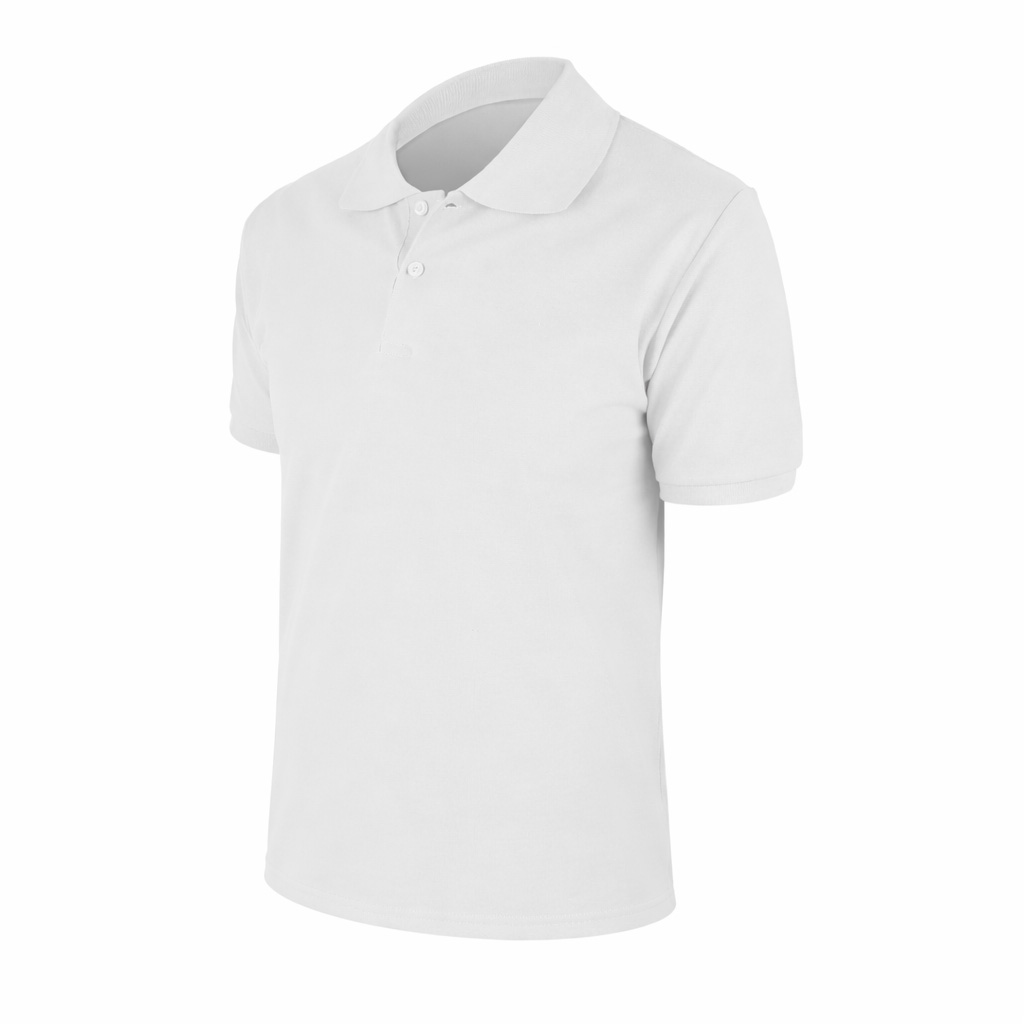 BEGONYA BEYAZ S POLO YAKA TİŞÖRT