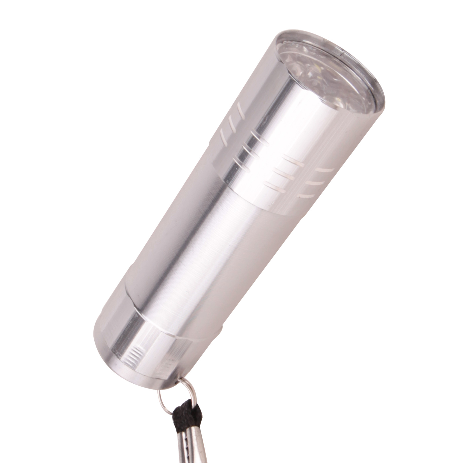 KANARYA GÜMÜŞ 9 LED EL FENERİ